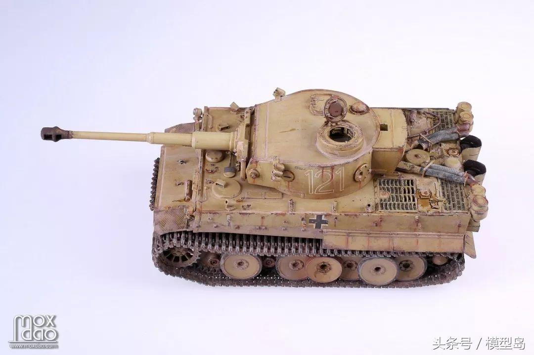 “混装”虎I田宫北非型乱改–模型作品