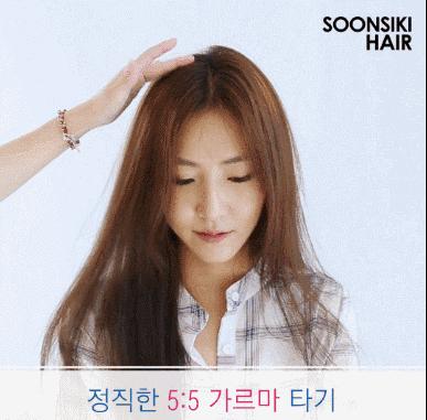 拉直板卷外翻刘海教程,刘海外翻卷教程直板夹