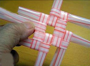 幼儿手工收纳袋不织布,3-6岁幼儿手工编织收纳盒