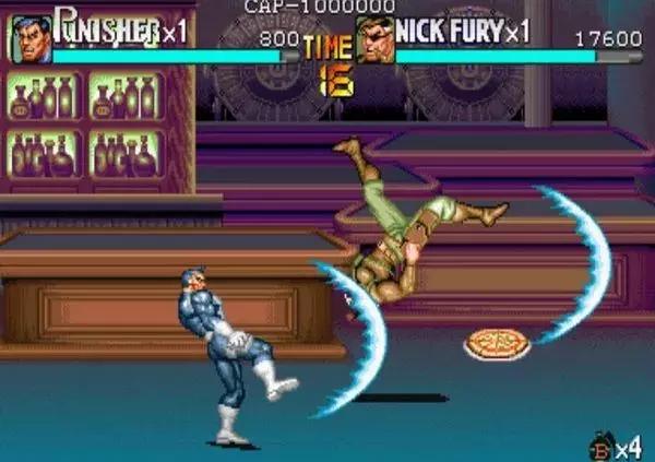 街机游戏惩罚者图片,街机游戏里的惩罚者角色