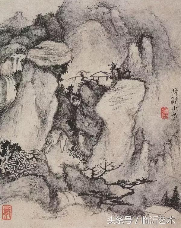 书法枯笔,枯笔之境的图片