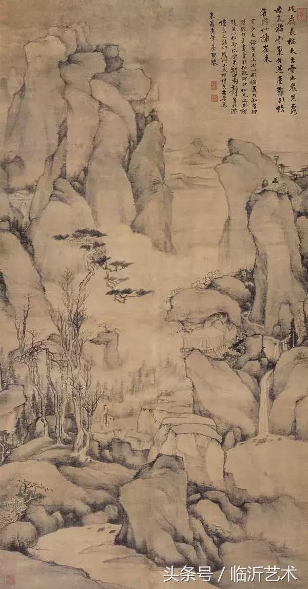 书法枯笔,枯笔之境的图片