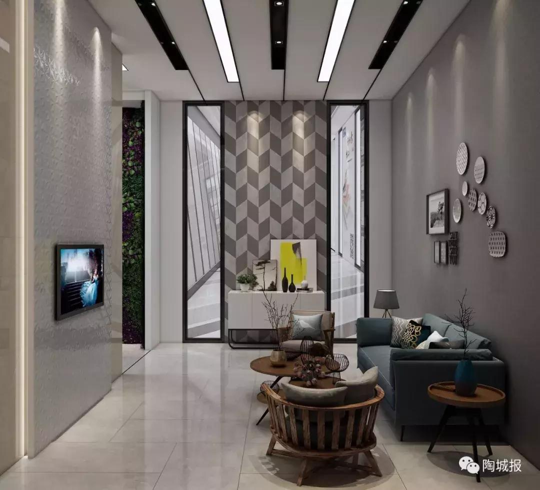 瓷砖十平方米展厅,这些展馆让人眼前一亮