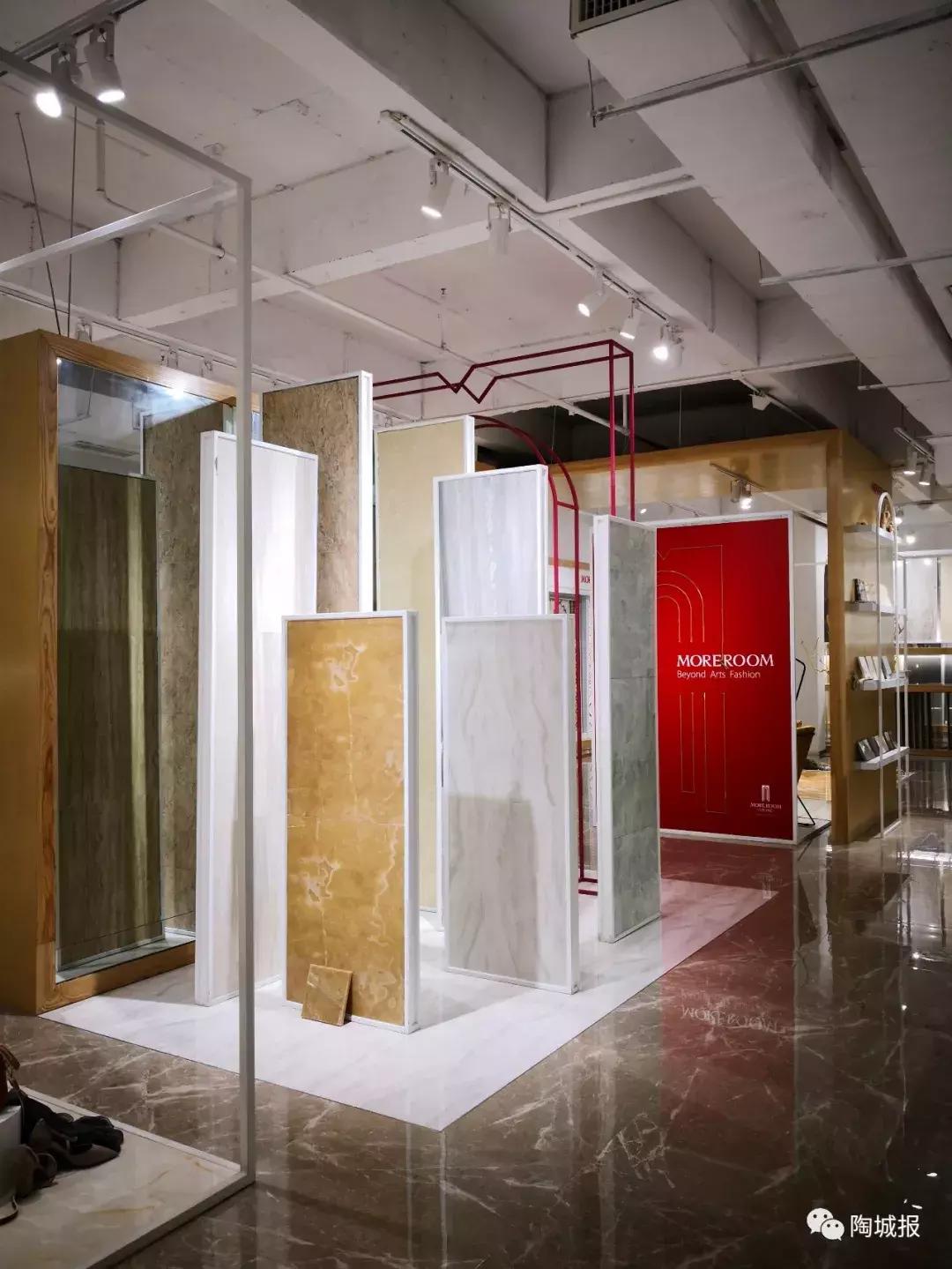 瓷砖十平方米展厅,这些展馆让人眼前一亮