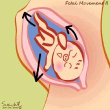 孕期胎动的几种表现,孕期胎动的时候是怎么样的