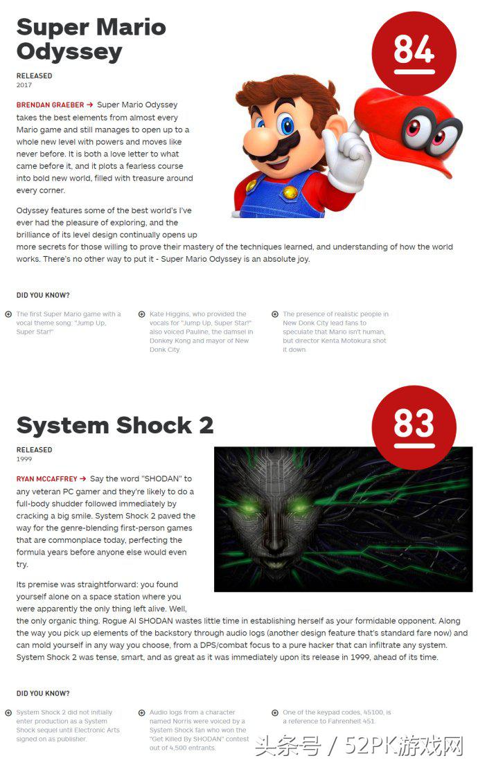 IGN再评史上TOP100游戏，这次LOL终于杀了进去排名第90