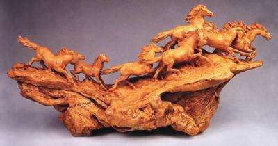 乐清黄杨木雕非遗,乐清仿古做旧黄杨木雕