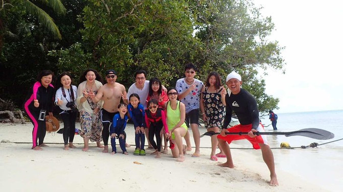 带着老人和孩子去上帝的水族馆！帕劳