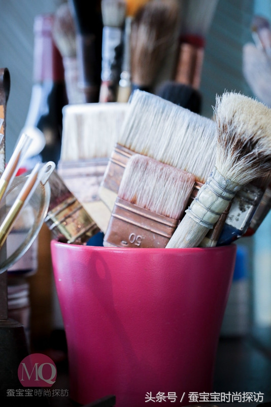 迷彩丝影-专访法国丝印大师VeroniqueFremy盛放法国的东土之花