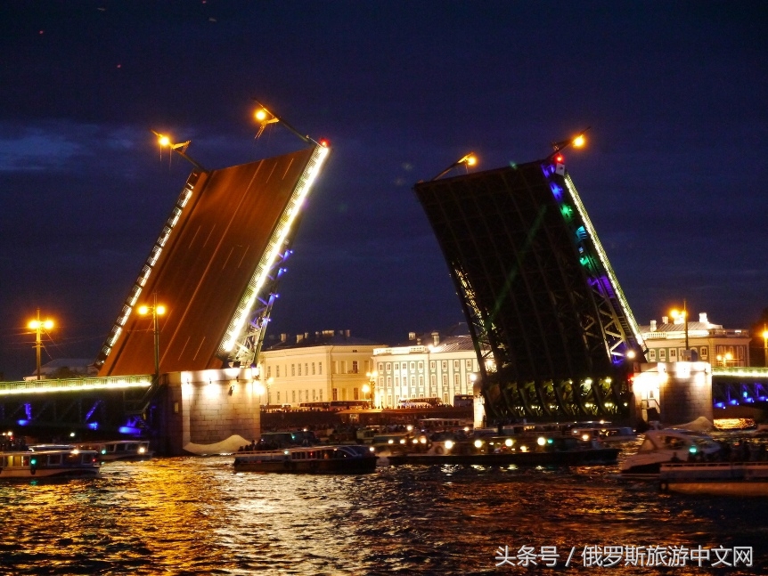 圣彼得堡开桥消息,圣彼得堡涅瓦河大桥开桥