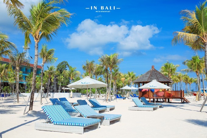 蓝梦岛海上浮台浮潜,蓝梦岛香蕉船滑水道浮潜视频