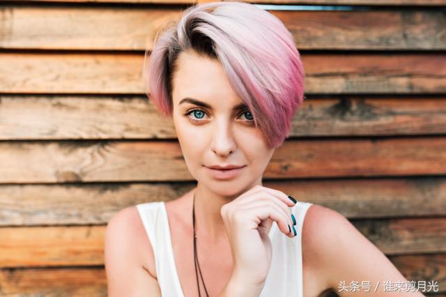 30-40岁圆脸发型减龄短发,圆脸短发甜美发型烫发