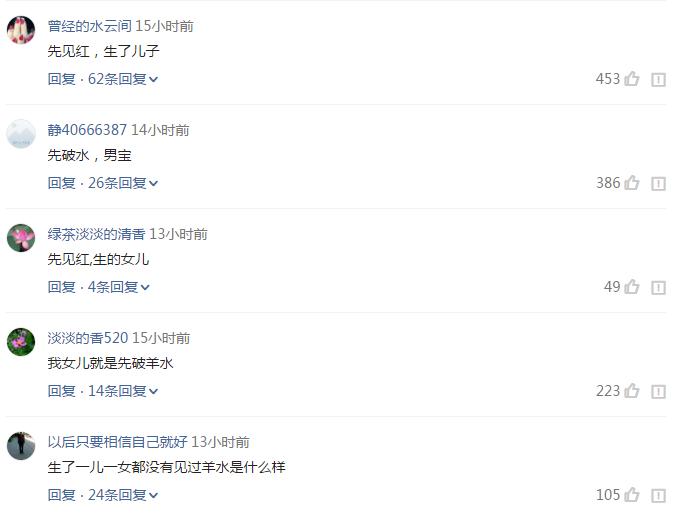 孕晚期先见红还是先破水的这件事上,孕妈得要长点心了