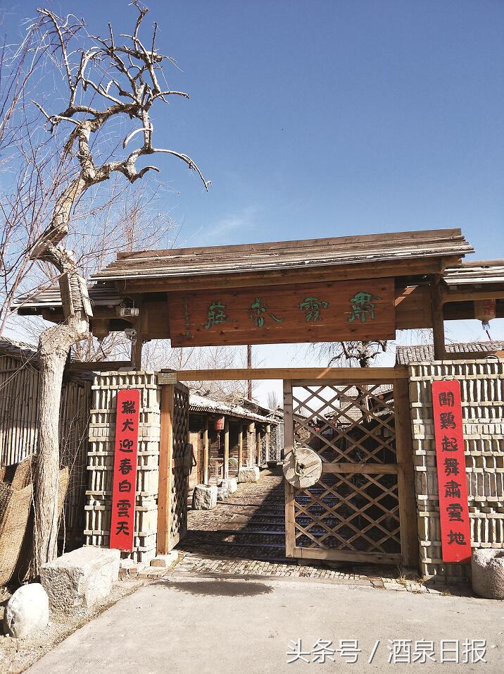 酒泉肃云香庄:喧嚣外觅“博雅”（组图）