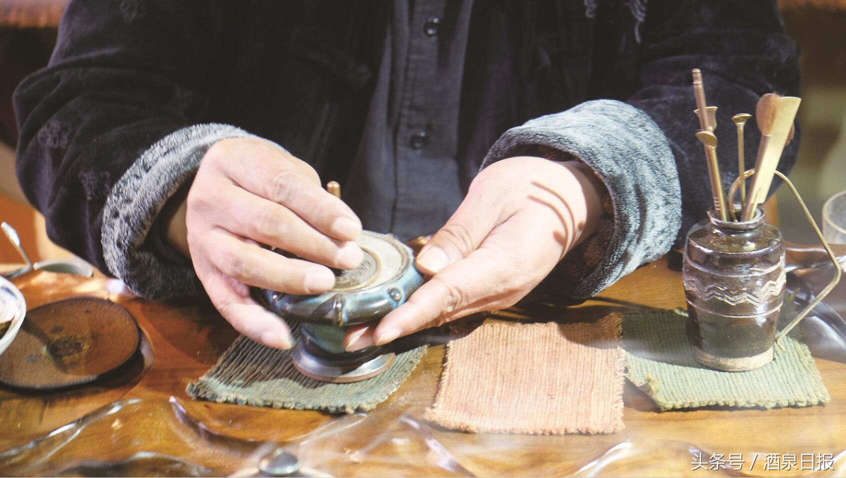 酒泉肃云香庄:喧嚣外觅“博雅”（组图）