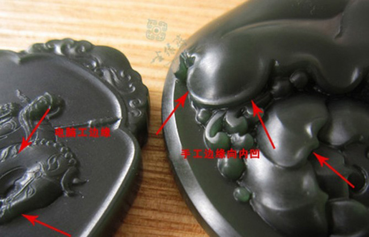如何区别翡翠玉石是机器雕刻还是人工雕刻?鉴别手工雕与电脑雕