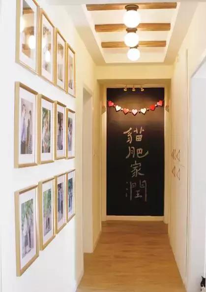 一字走廊改造,出门就是过道式走廊如何改造