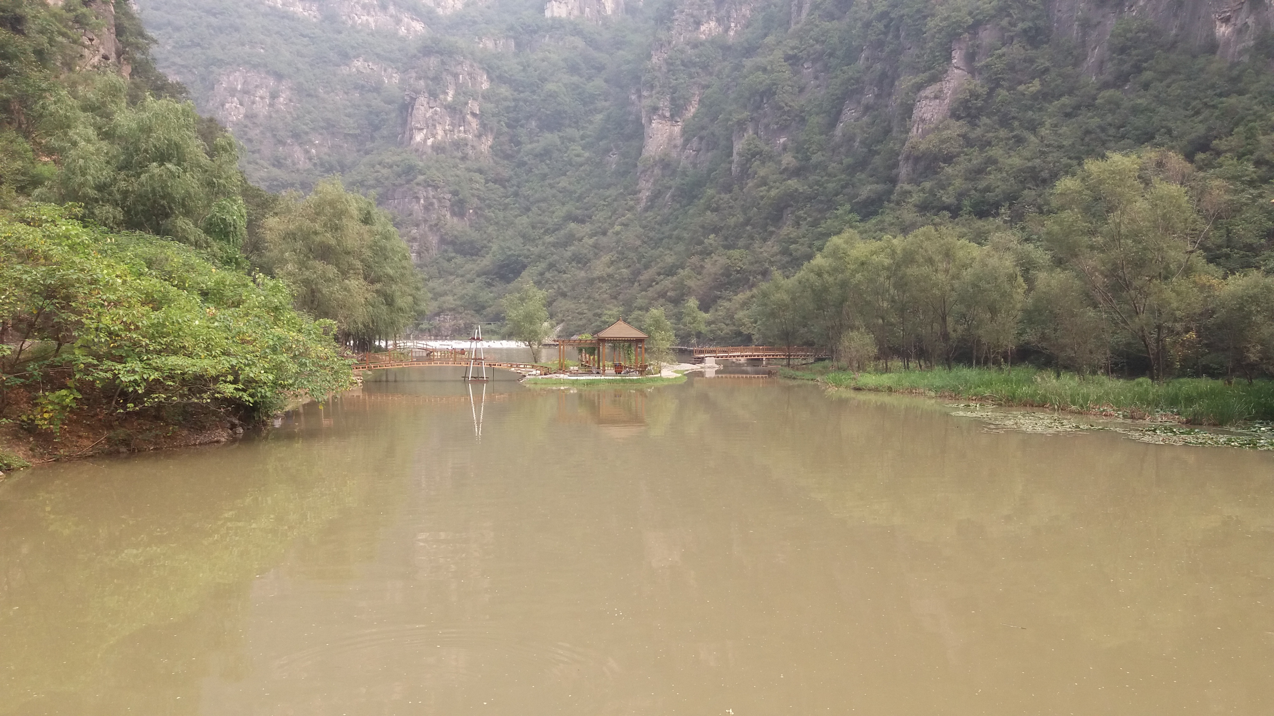 青山绿水船景区,焦作市博爱县青天河旅游景点