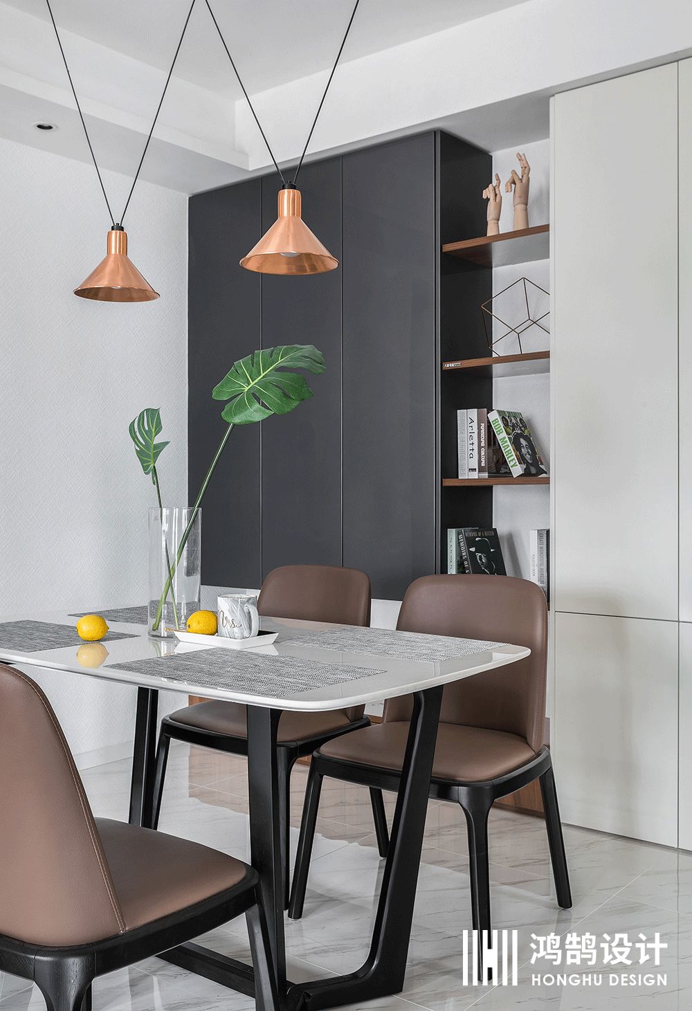 鸿鹄装修效果图,鸿鹄设计实景案例