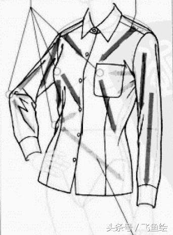 服装设计线稿基础教学,服装设计入门教程线稿