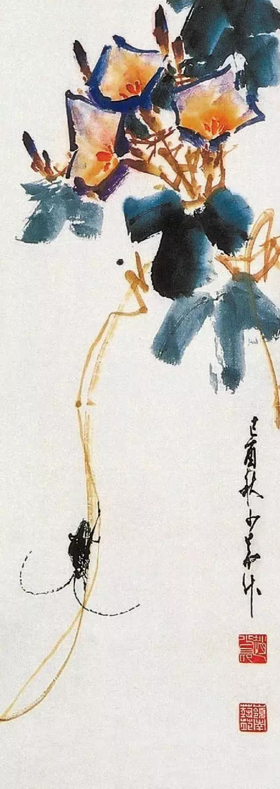 赵少昂花鸟鱼虫全集,中国花鸟大师赵少昂