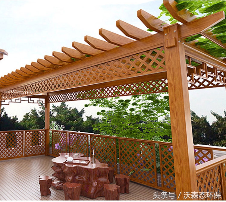 阳台花园花架,阳台花园打造轻奢花架