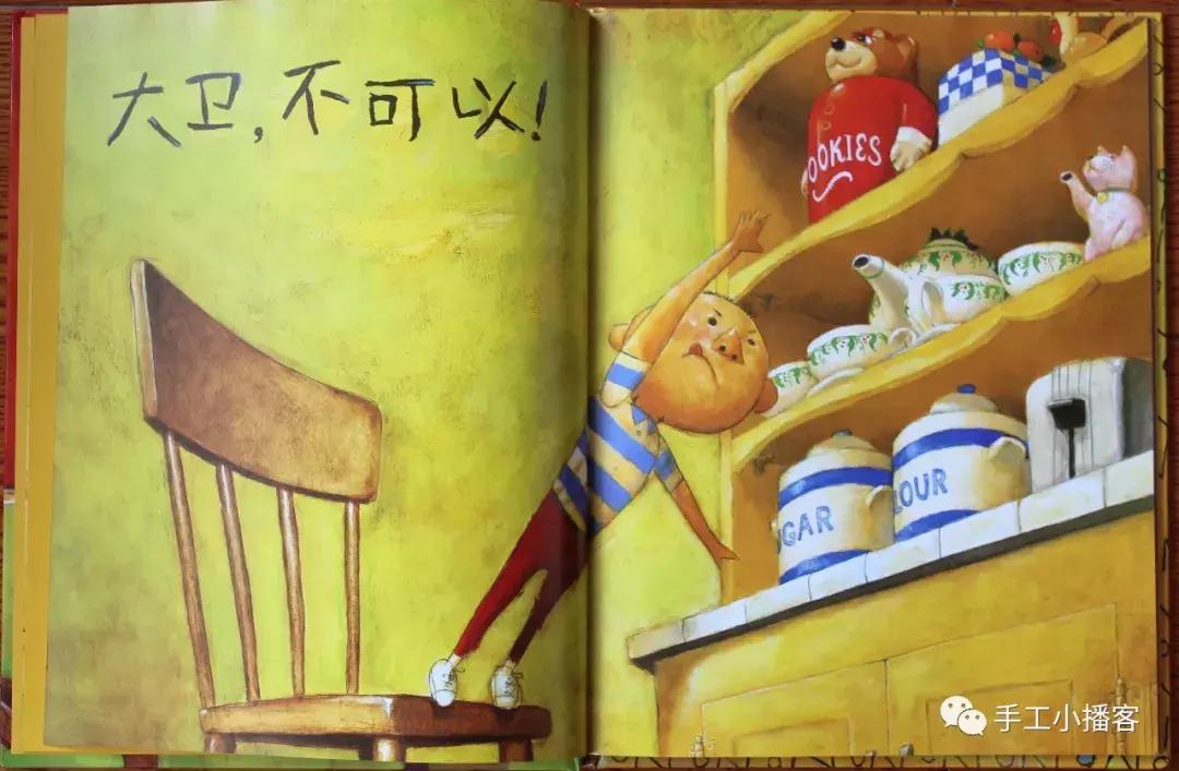 大卫不可以亲子读后感,大卫香农大卫不可以绘本分析