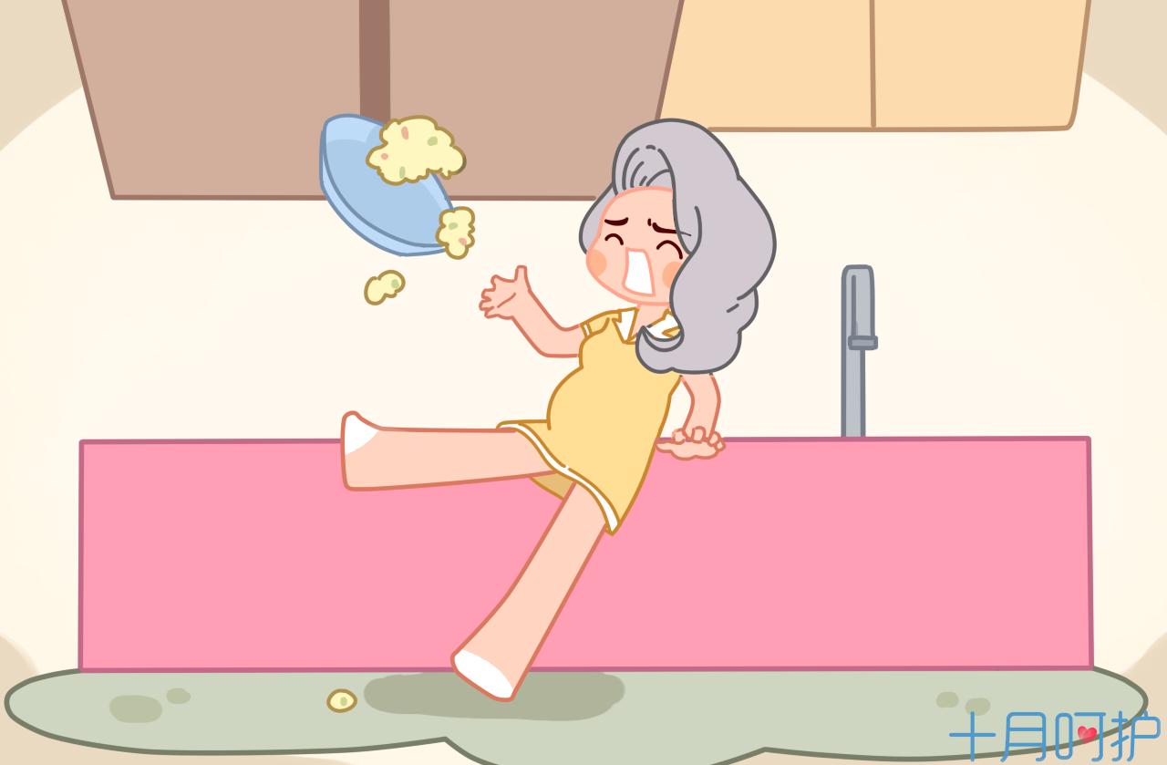 孕妈见红是什么颜色的,孕妈破水见红了怎么办