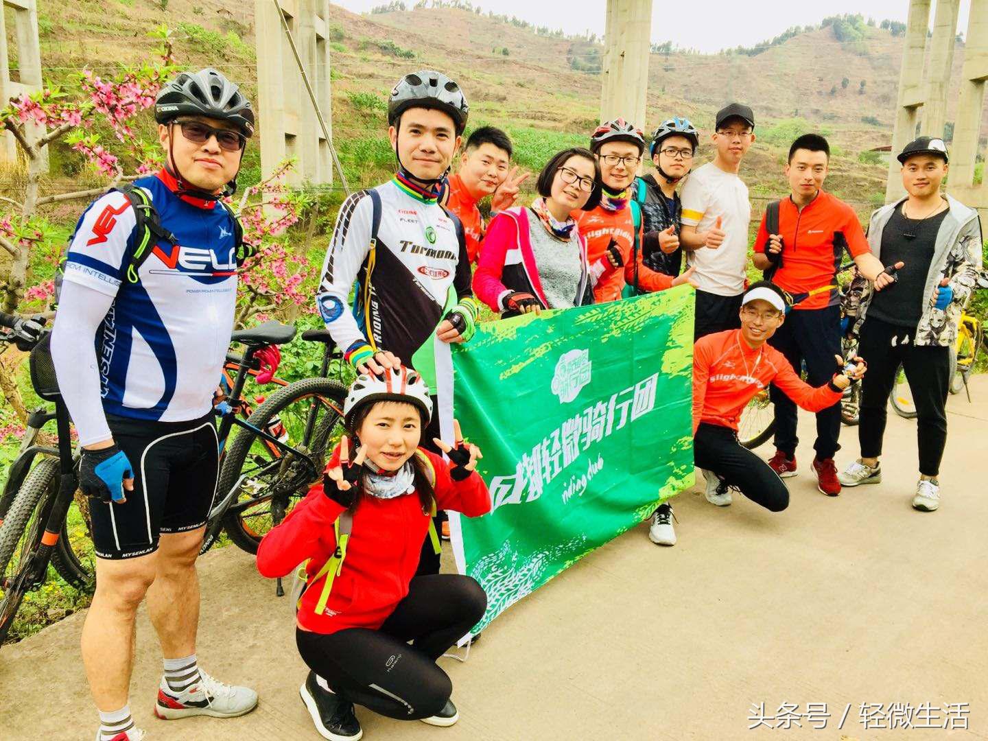 骑记:桃花十里,只取其一