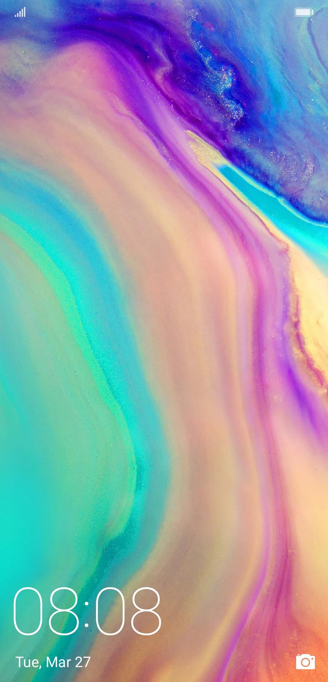 华为p20主题怎么还原最初的,华为p20新生活主题桌面布局