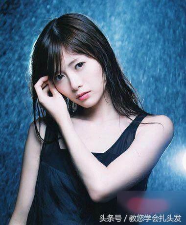 俏皮减龄中长发发型扎法,扎发发型简单又好看中长