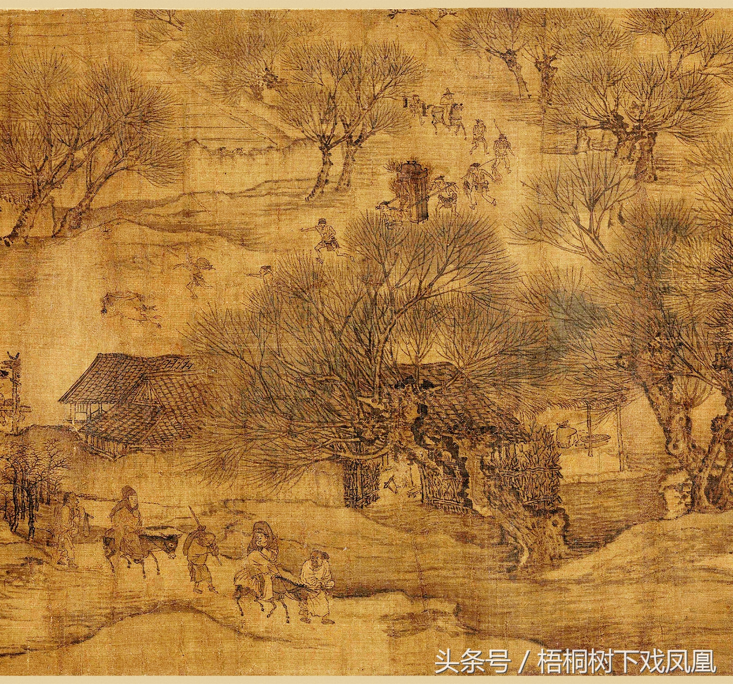 真会玩！古代青年男女春游时都玩啥，看到这画面有些脸红