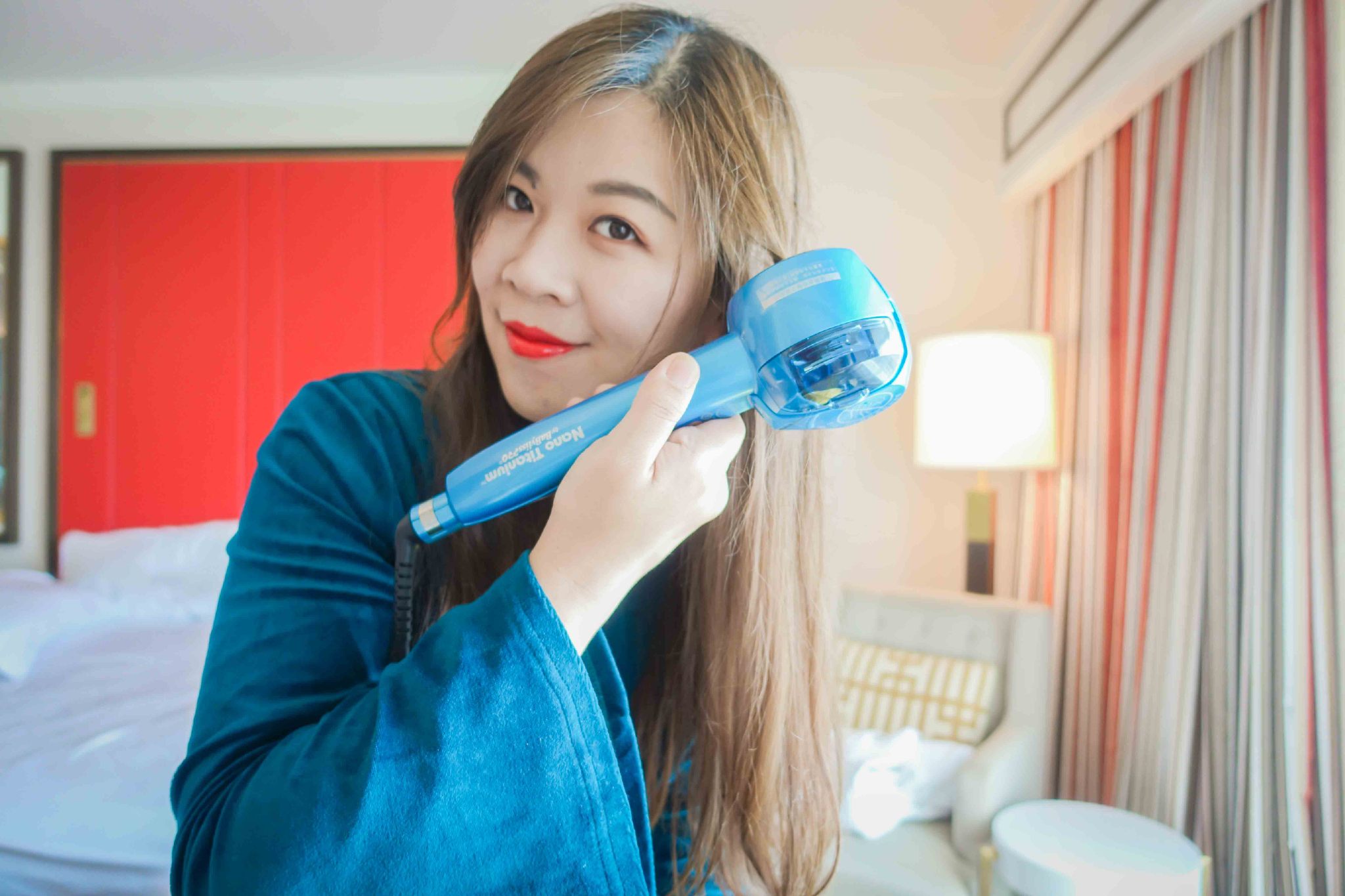 自动卷发棒怎么卷港风卷发,手残党齐肩卷发神器