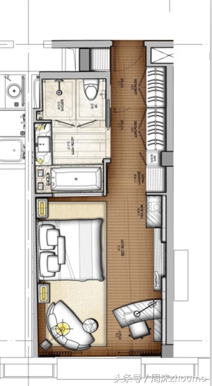 酒店标准间设计方案,星级酒店设计标准案例图片
