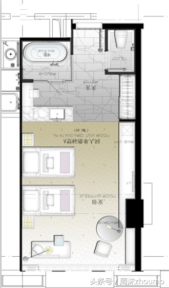 酒店标准间设计方案,星级酒店设计标准案例图片