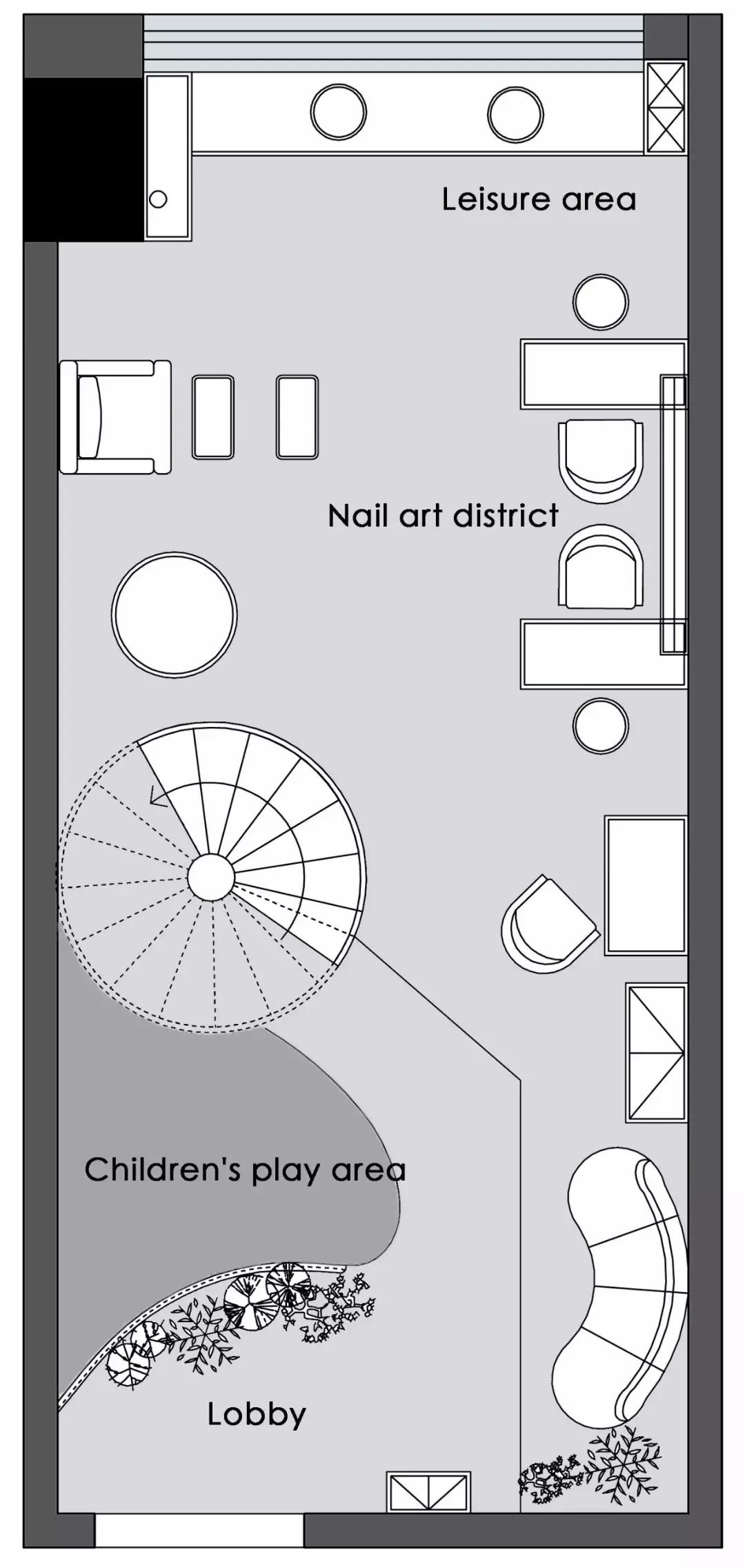 常石设计——一芷皮肤管理中心品牌与空间设计，清新北欧风！