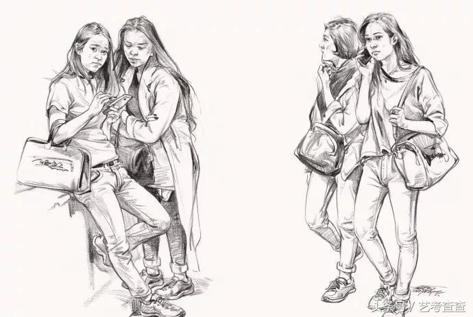 入门速写1000例临摹图全图,入门速写1000例临摹图物品