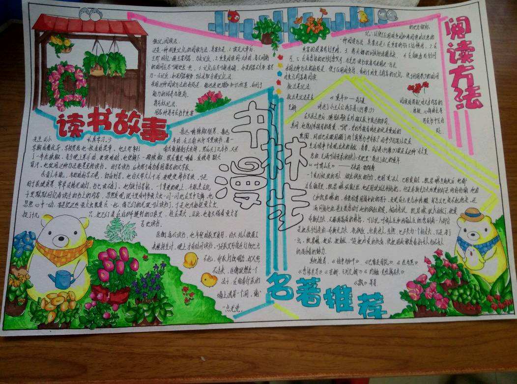 读书手抄报内容大全,读书手抄报内容大全好词好句