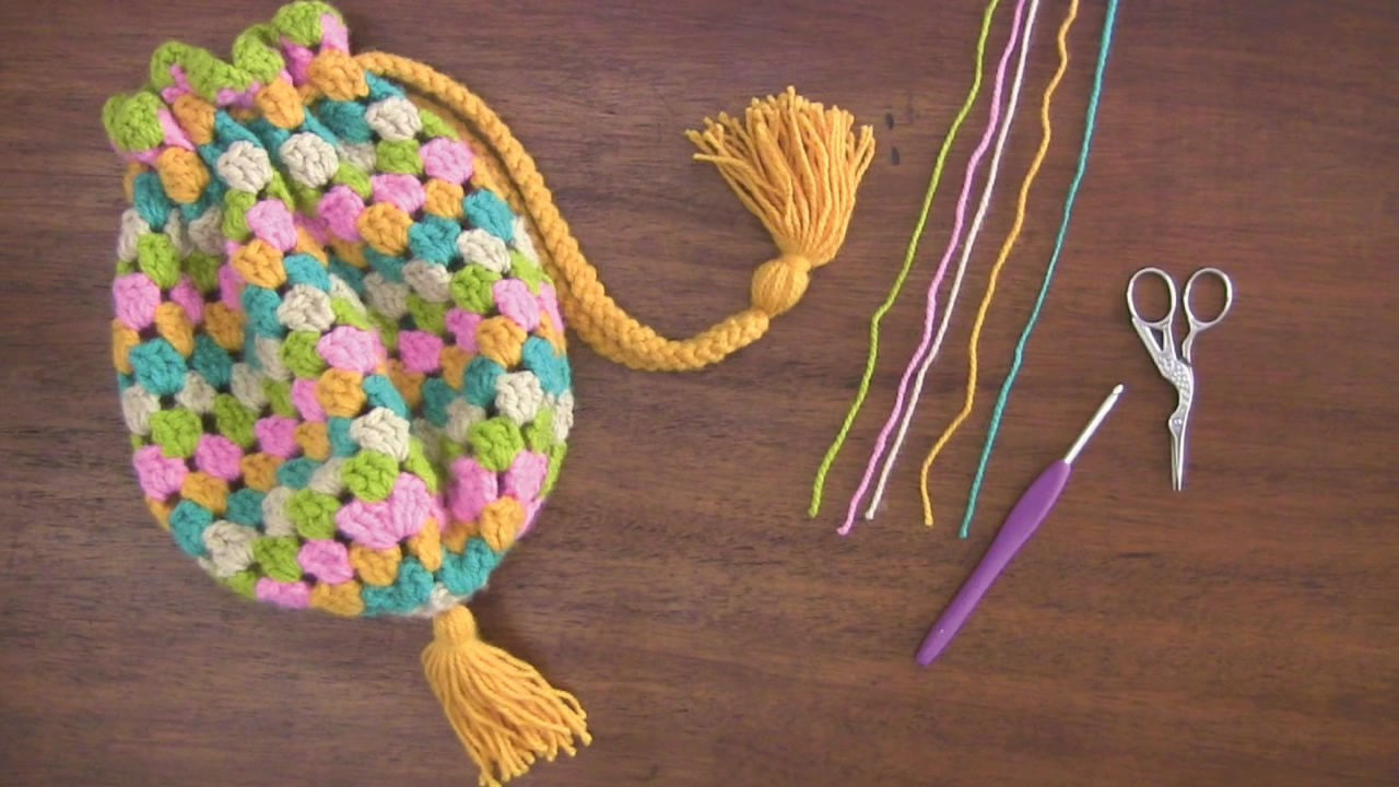 手工钩织包包的教程,40-50岁妈妈包包钩织教程斜挎