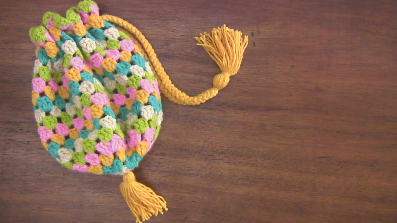 手工钩织包包的教程,40-50岁妈妈包包钩织教程斜挎