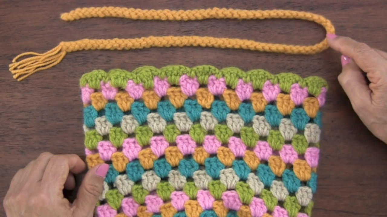 手工钩织包包的教程,40-50岁妈妈包包钩织教程斜挎