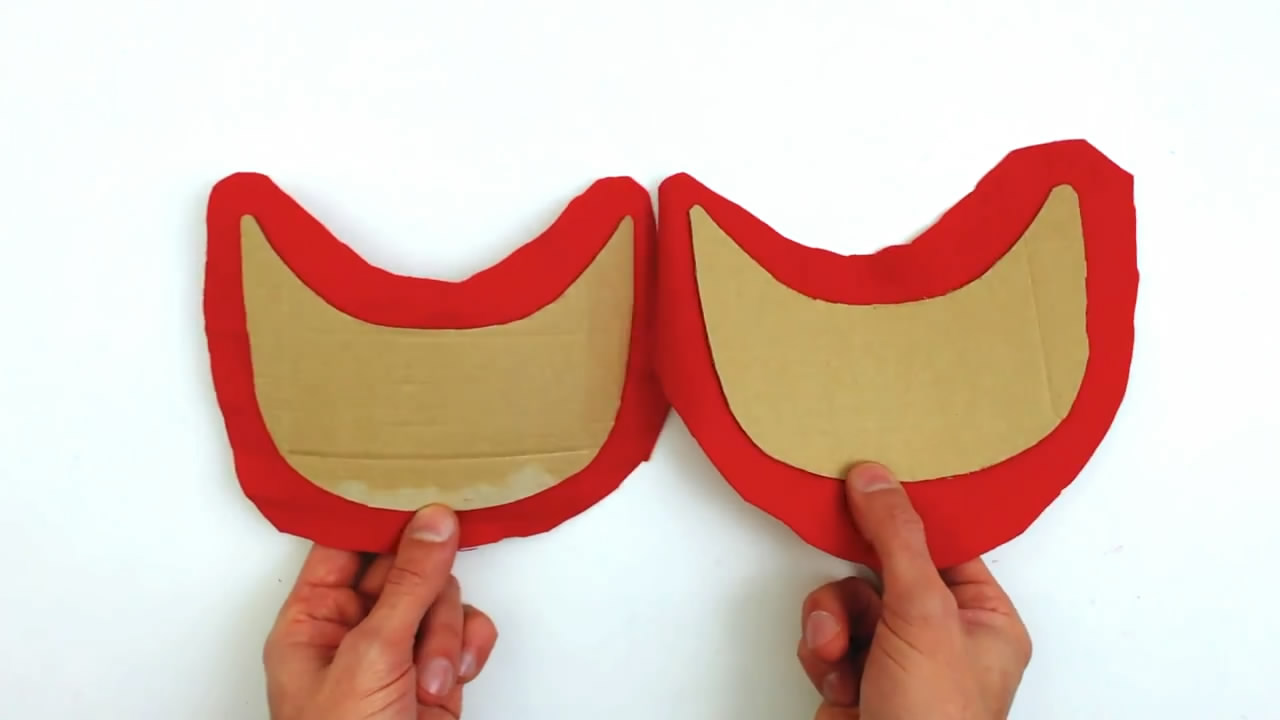 超级玛丽的帽子折纸,超级玛丽变身面具怎么做