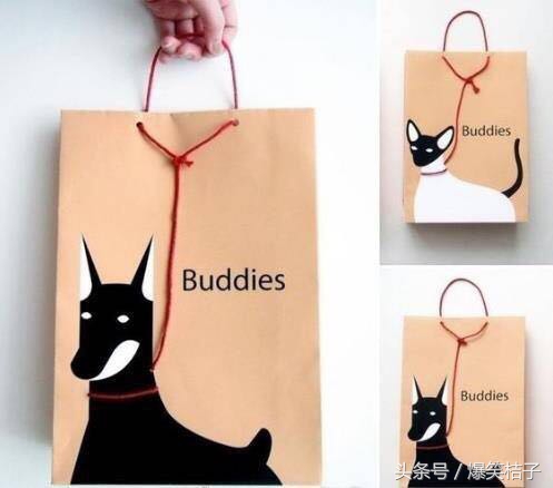 有创意的手工袋子,好看的纸袋设计
