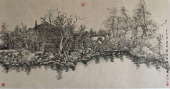 宋景江书画欣赏,宋景江画家