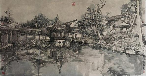 宋景江书画欣赏,宋景江画家