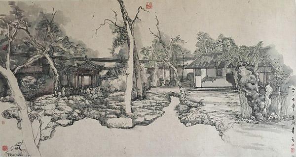 宋景江书画欣赏,宋景江画家