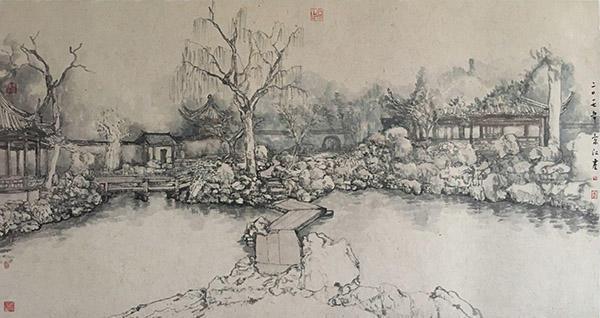 宋景江书画欣赏,宋景江画家