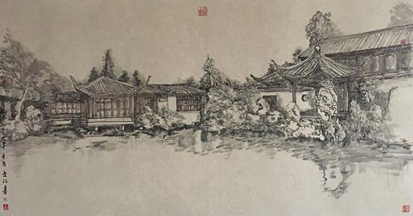 宋景江书画欣赏,宋景江画家