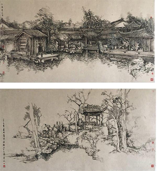 宋景江书画欣赏,宋景江画家