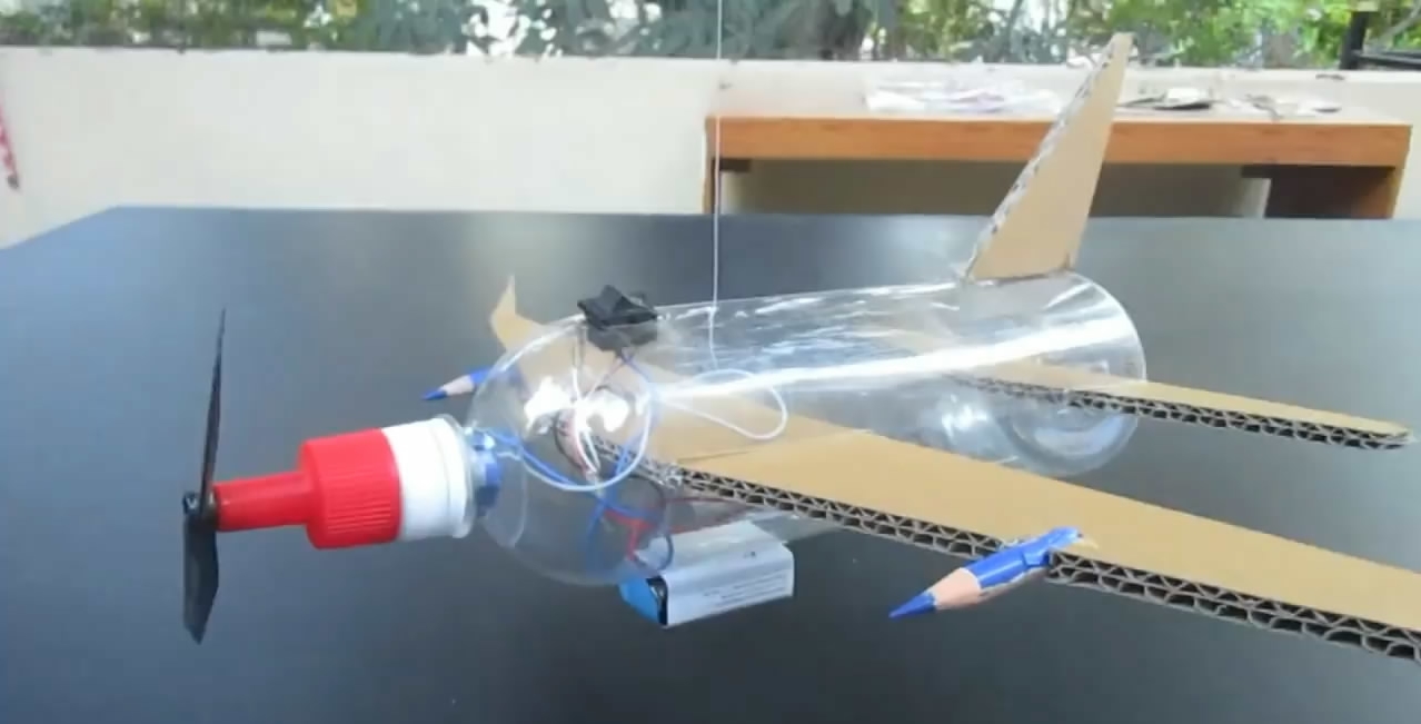 创意手工diy飞机制作大全,手工螺旋桨飞机制作视频